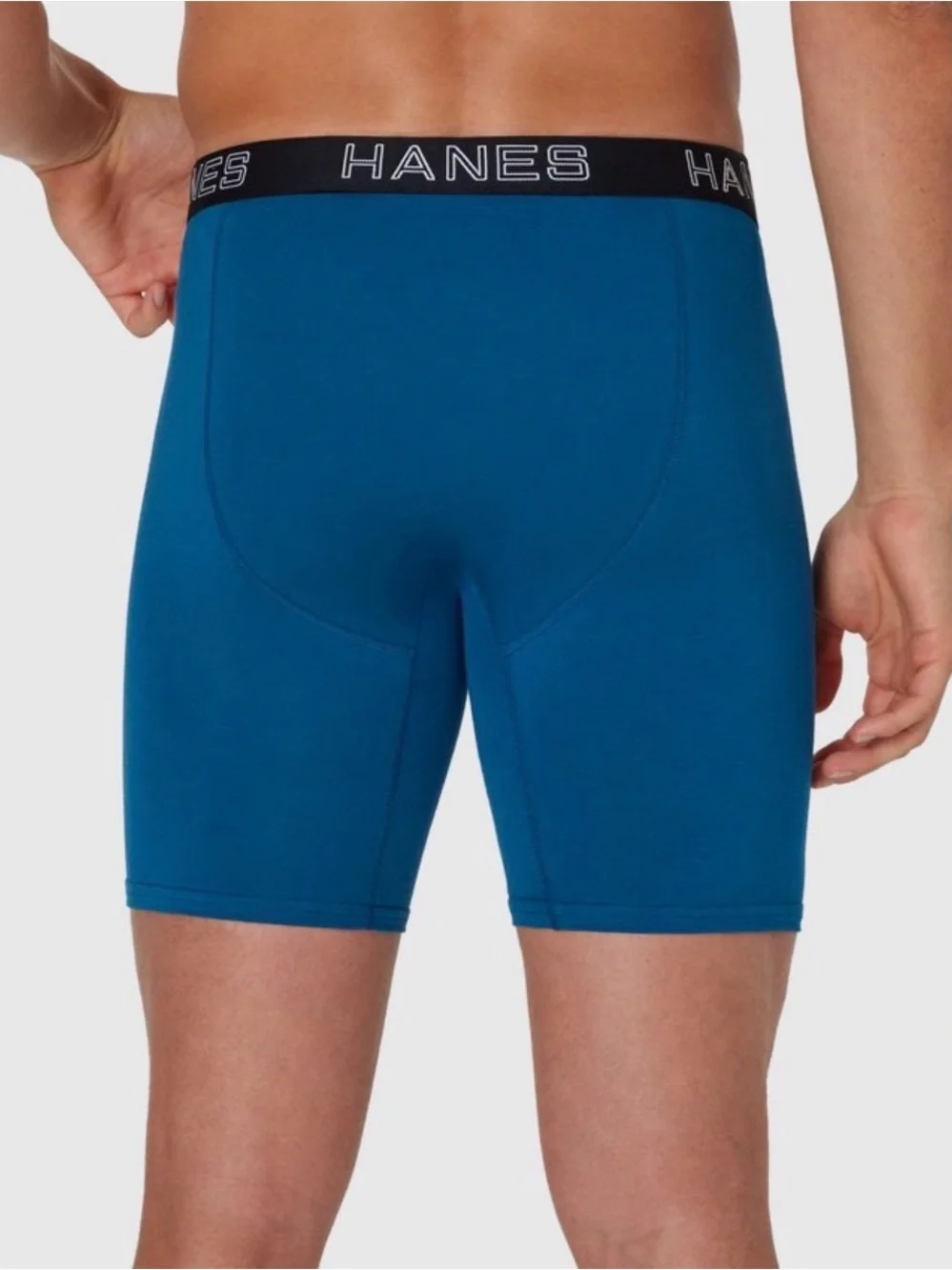 Hanes Premium Men's Stretch Long Leg Boxer Briefs 5-Pack Multi Color Size S NWT
